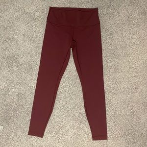 Lululemon wunder under leggings